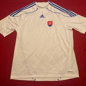 Adidas Slovakia World Cup Soccer Jersey